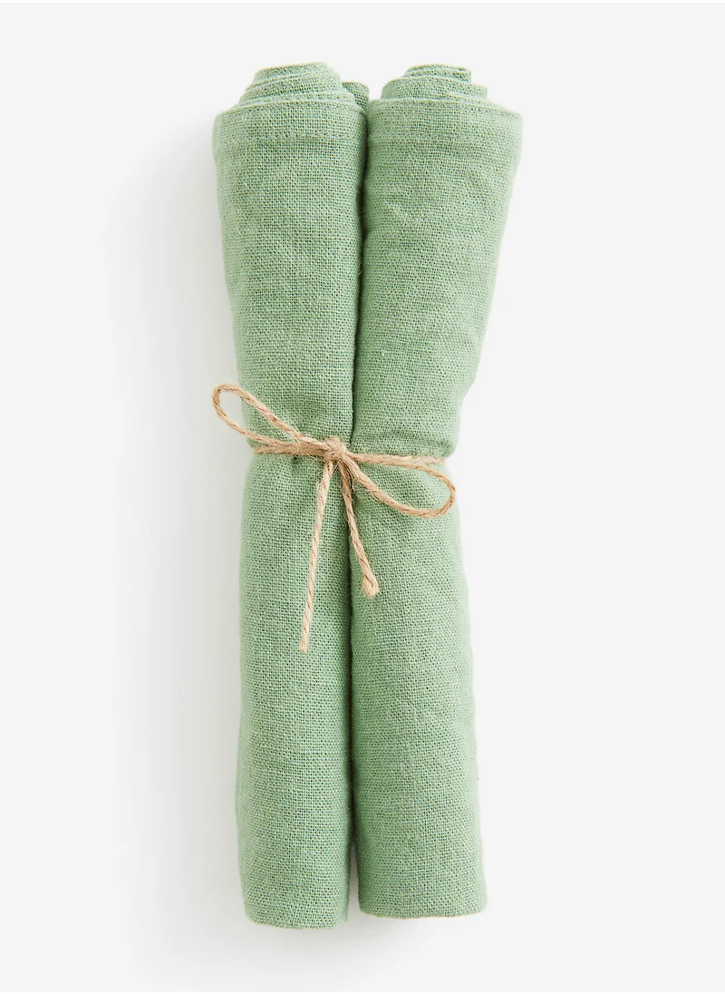 H&M 2-Pack Linen-Blend Napkins