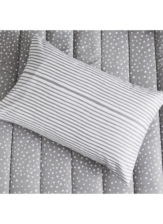 Home Box Ontario 2-Piece Clove Printed Microfiber Twin Comforter Set 220 x 160 cm  - Image 5