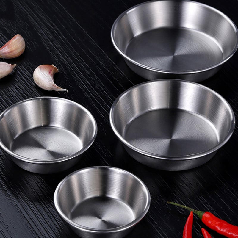 4Pcs Seasoning Dishes Sauce Dipping Bowls Household Seasoning Dishes for Kitchen - Image 3