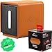 Quiver Time Orange Citadel Deck Block for Magic the Gathering Cards TCG 100 Premium Commander Deck Box MTG Deck Box for Cards Dice Tokens Custom Divider Magnetic Closure - Image 2