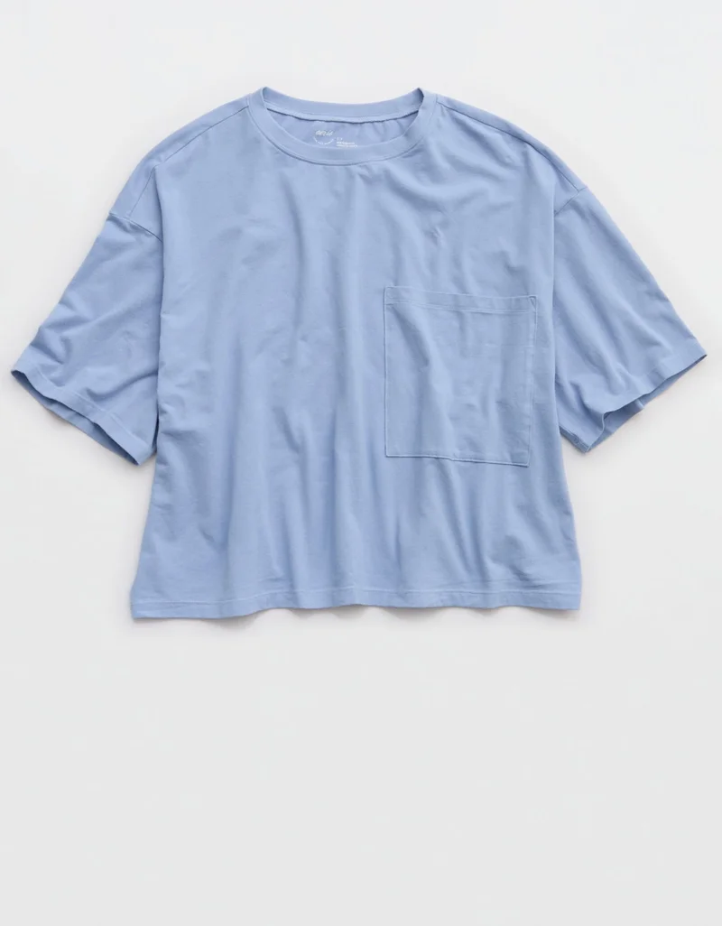 Aerie  Aerie Dream Jersey Short Sleeve T-Shirt for Women | Best Price UAE