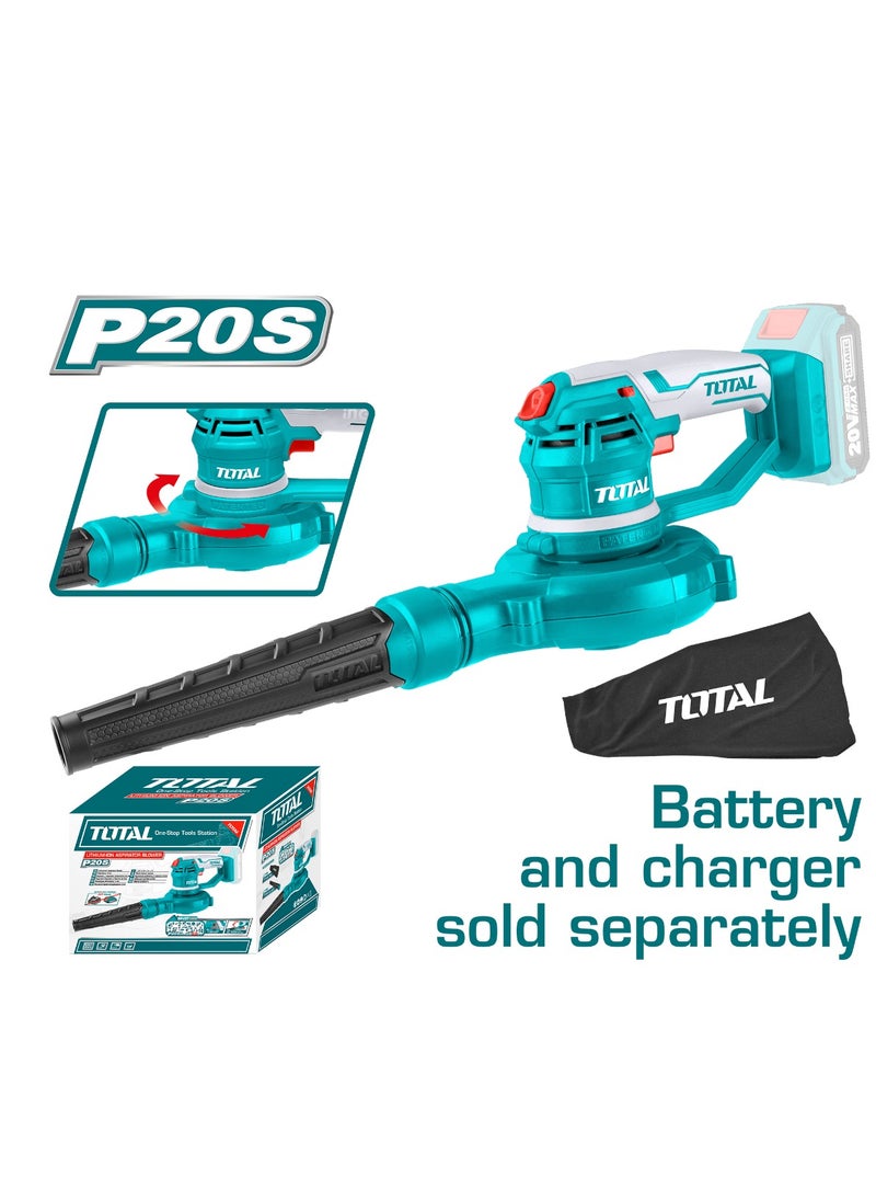 TOTAL - TOTAL Aspirator Blower Lithium- ion 20V Without Battery And Charger TABLI2001 - Image 1