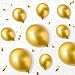 KOMOREBI Chrome Gold Balloons 12 Inch 50pcs Metallic Gold Balloons Bright Gold Balloons Chrome Metallic Latex Balloons for Birthday Engagement Wedding Baby shower Anniversary Party Decorations - Image 2