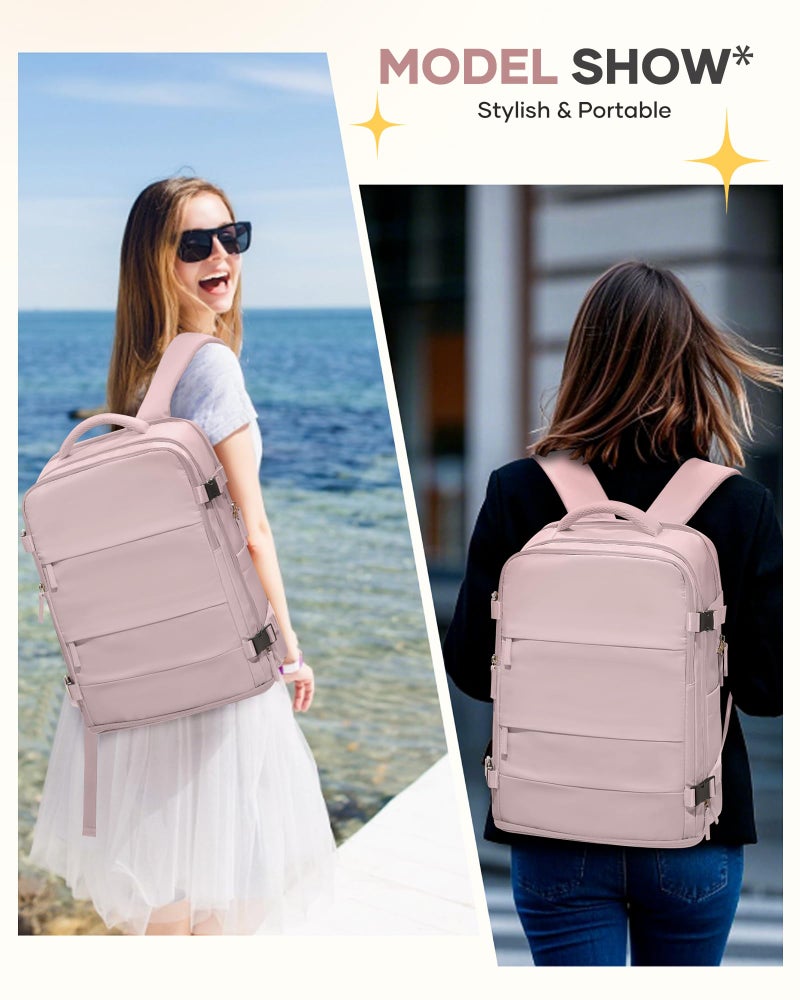 coofay Travel Backpack For Women Men Airline Approved Carry On Backpack Flight Approved Waterproof Sports Backpack Casual Daypack Small Hiking Backpacks - Image 3