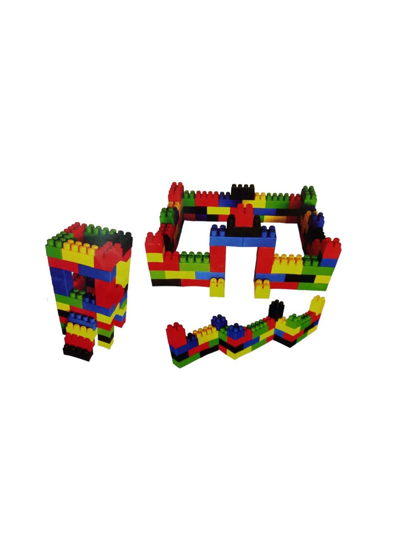 RBWTOYS - RBW Toys Jumbo Blocks Building Sets Colorful Interlocking Blocks Set in Puzzle Games,Jumbo Building Blocks Set includes 50 durable plastic blocks in 4 different colors RW-16645 - Image 1