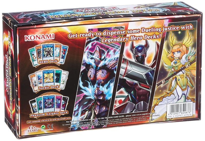 Konami Yugioh Legendary Hero Decks Trading Card Game - Image 3