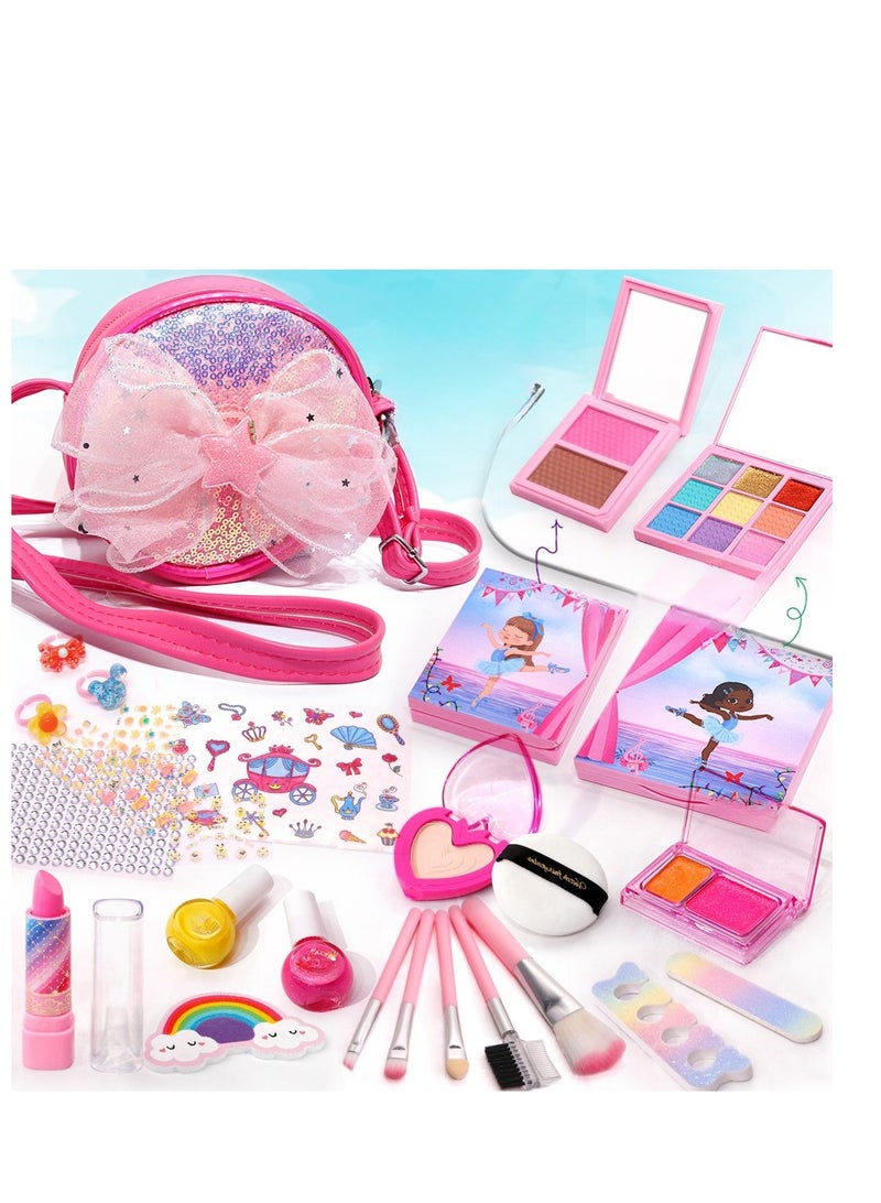 Little Girl Playing House Princess  Handbag Set Toy  - Image 1
