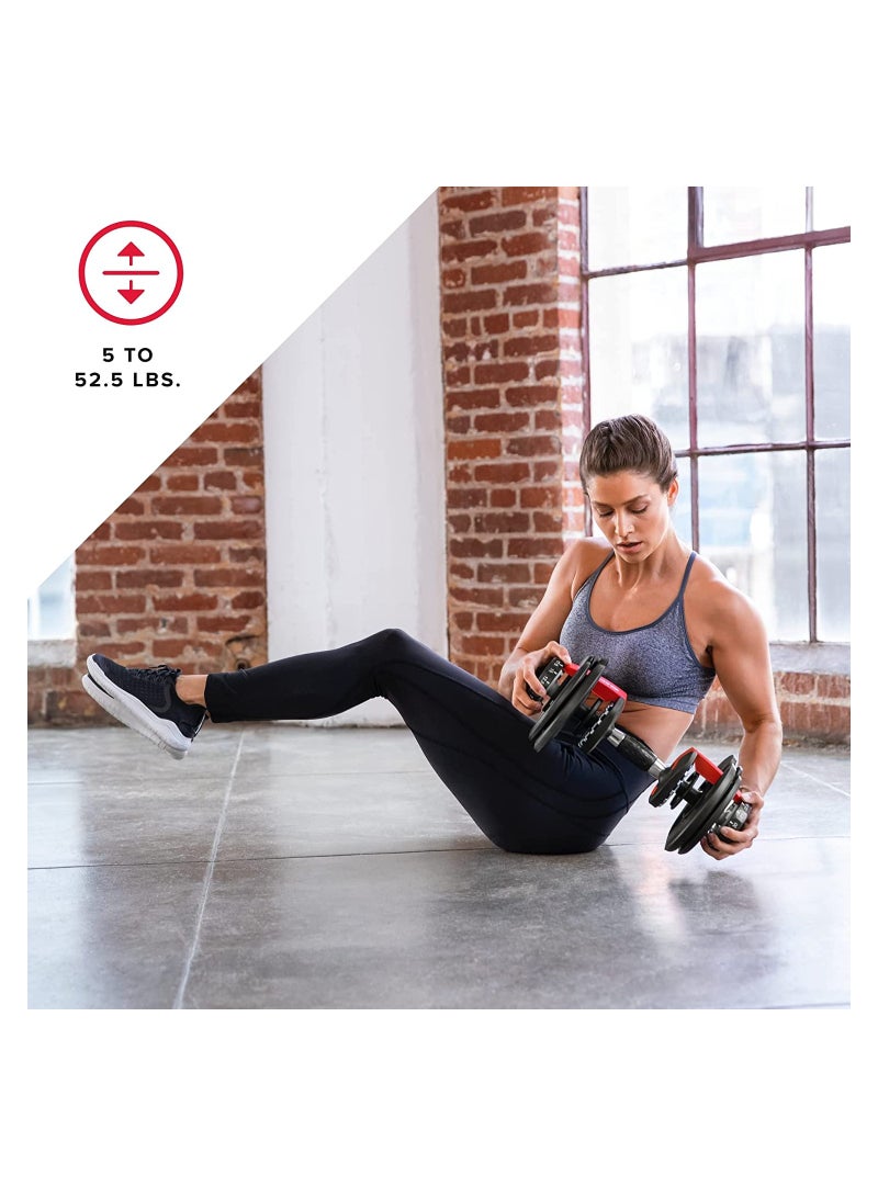 دمبل مزدوج قابل للتعديل، معدات تدريب شاملة احترافية للصالة الرياضية المنزلية، مقبض مانع للانزلاق، مقاوم للصدأ - Image 5