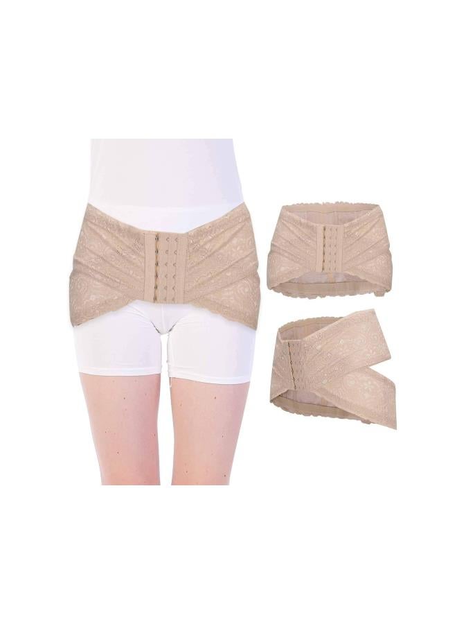 Postpartum Support Recovery Belt, HipUp Pelvis Correction Belt Postpartum Belt Women Pelvic Correction Belt (Skin Color)(L) - Image 2