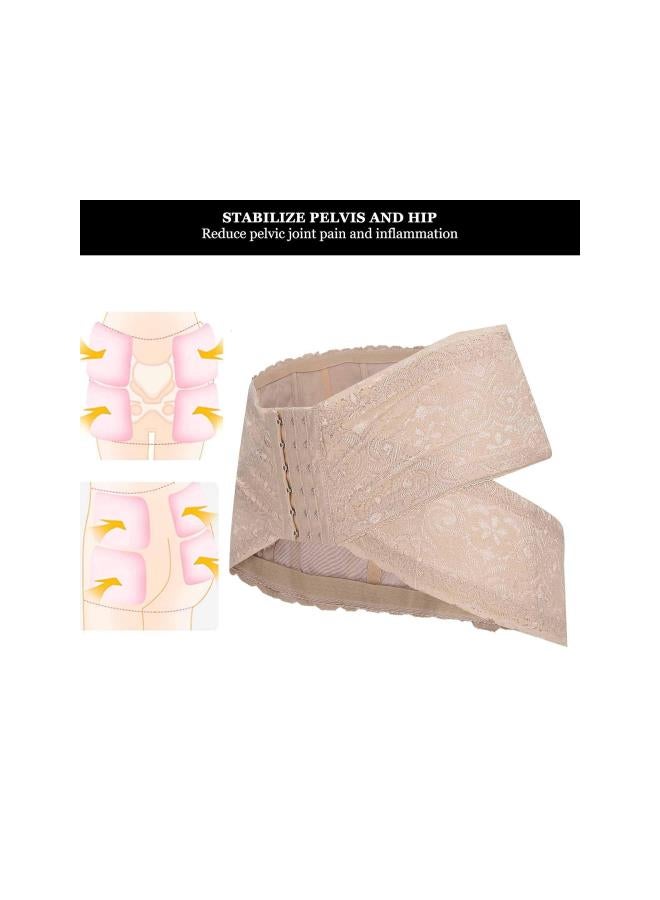 Postpartum Support Recovery Belt, HipUp Pelvis Correction Belt Postpartum Belt Women Pelvic Correction Belt (Skin Color)(L) - Image 3