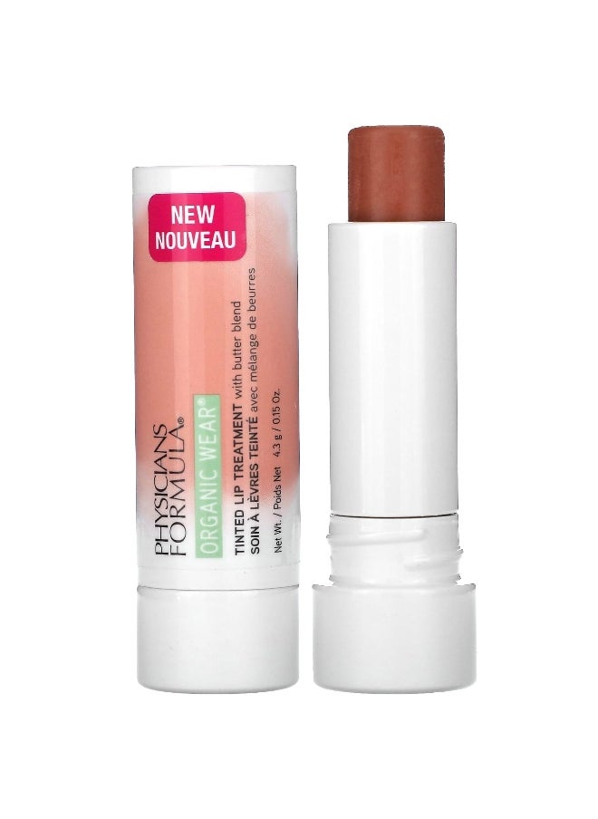 Physician's Formula Physicians Formula, Organic Wear, Tinted Lip Treatment, Gingersnap, 0.15 oz (4.3 g)  - Image 1