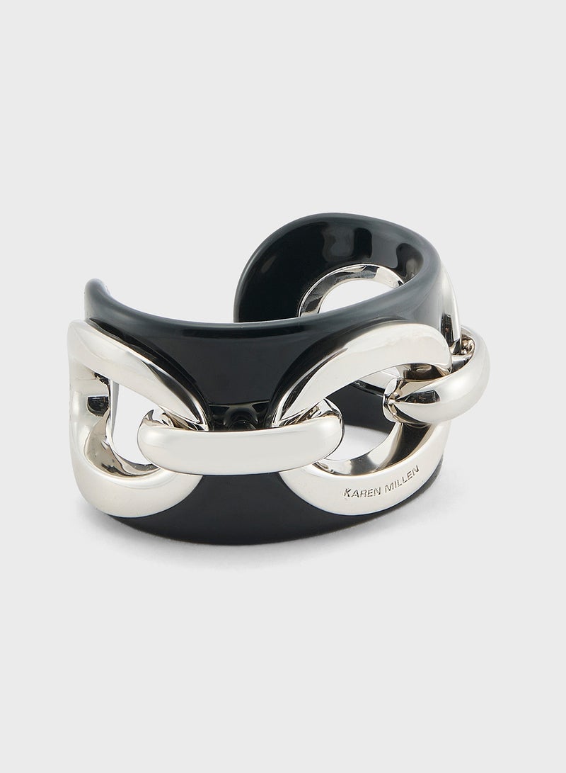 Karen Millen Statement Chain Cuff  - Image 1