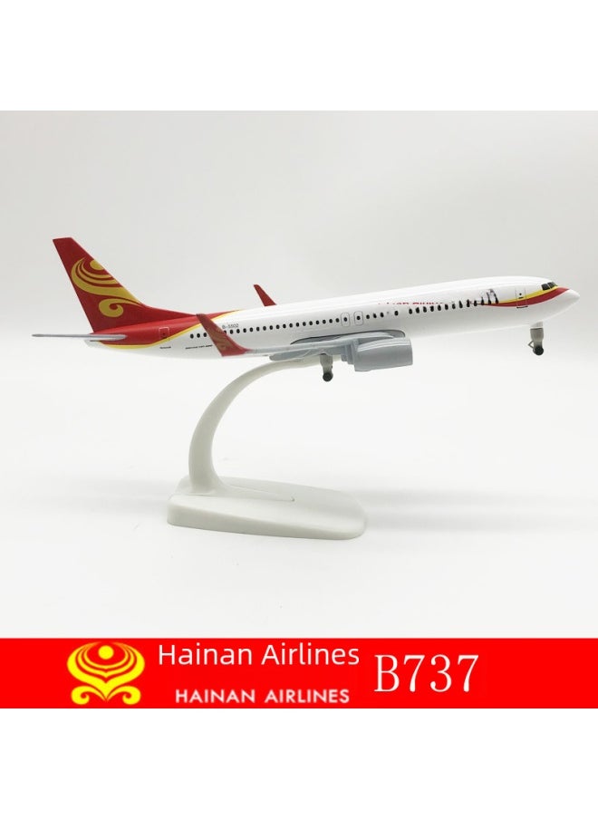 20cm Aircraft Model Alloy Solid Domestic And Foreign Major Aviation Boeing 737 Airbus 380 Ornaments Simulation Model-Color:20cm Cathay 350  - Image 4