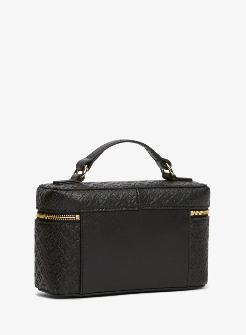 Tommy Hilfiger  Hilfiger Icon Chain Strap Vanity Case for Women | Best Price UAE