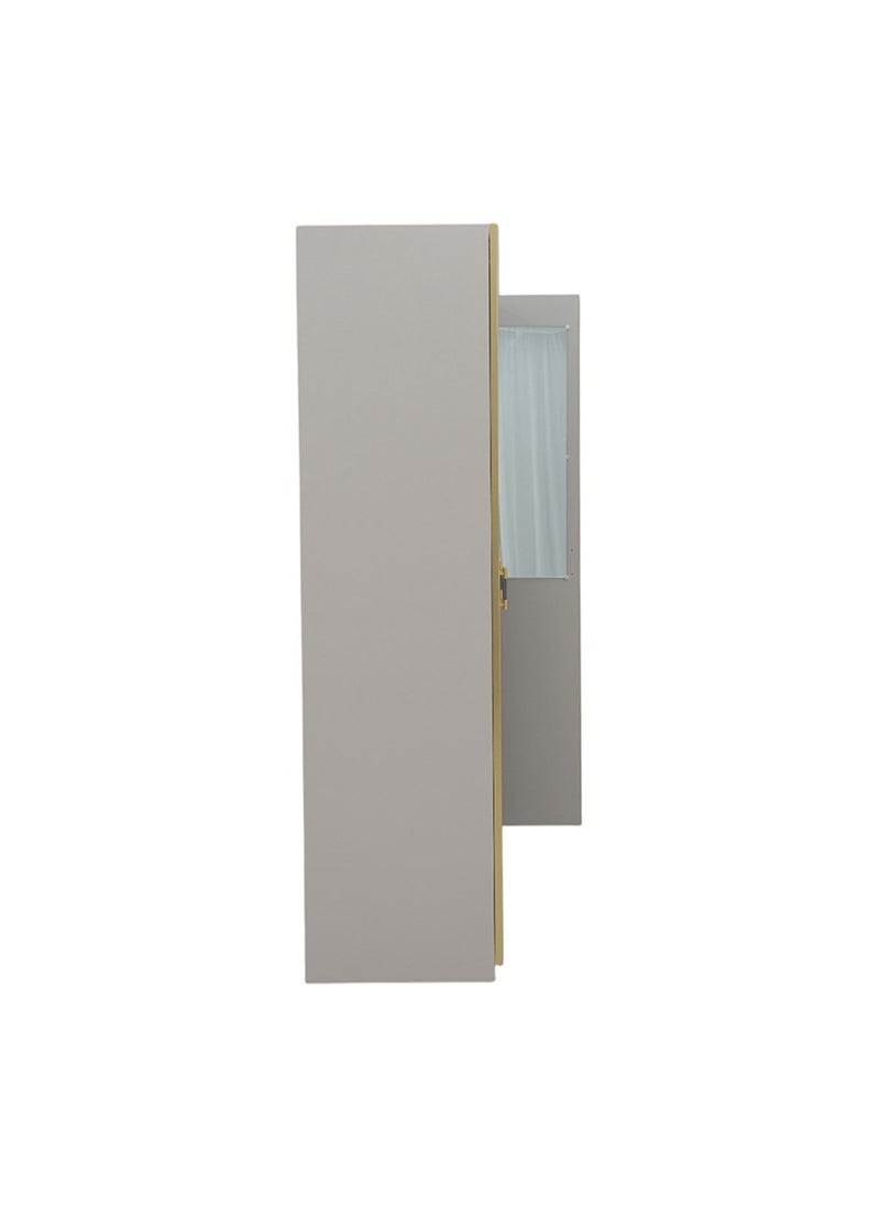 ROYALOAK - Royaloak Phoenix 5 Door Wardrobe – MDF – High-Gloss Finish – Modern & Durable – Freestanding - Image 1