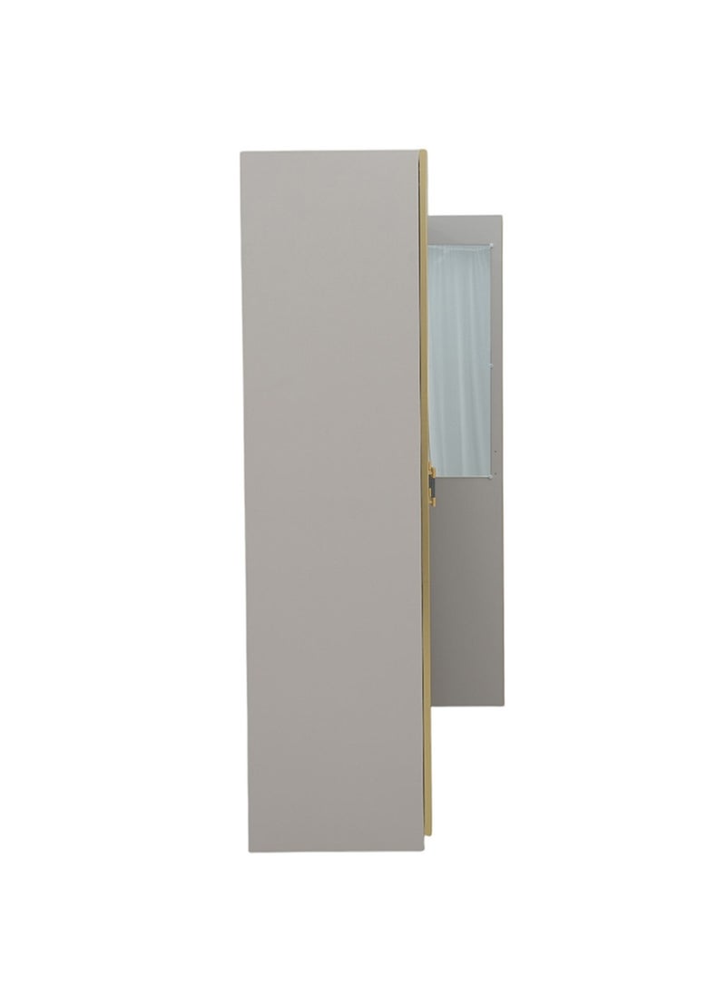 ROYALOAK - Royaloak Phoenix 5 Door Wardrobe – MDF – High-Gloss Finish – Modern & Durable – Freestanding - Image 1