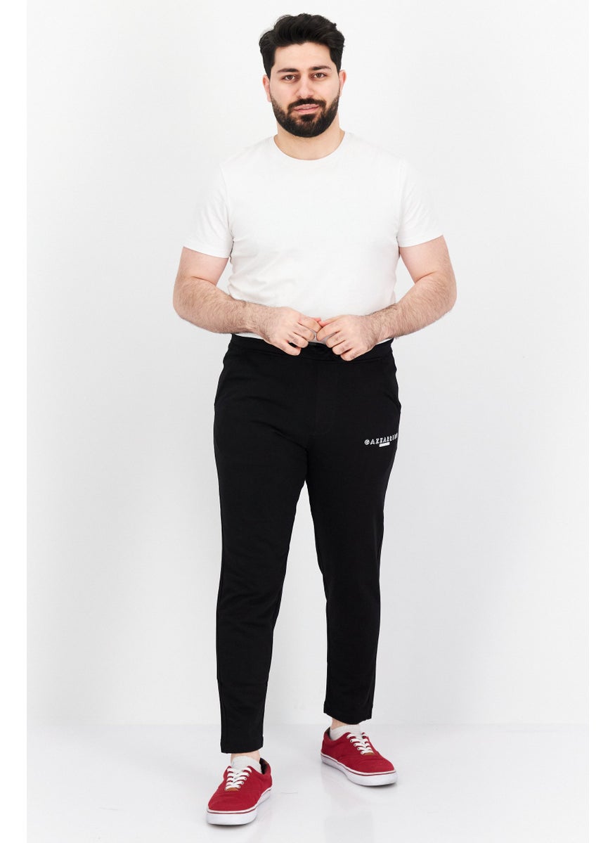 Men Regular Fit Draw String Plain Sweatpants, Black - pzsku/ZDF4DCDC425F137AAA8C0Z/45/_/1727187816/9d1775da-aaa2-404a-bcab-00979057e7a9