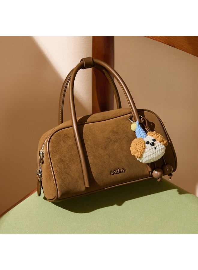 Josiny New Women's Handbag, Large Capacity Tote, Small And Stylish Designer Bowling Bag - Image 3