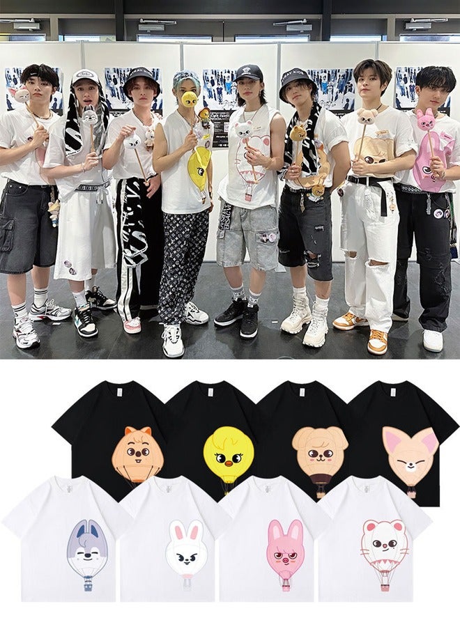 NIBEMINENT Stray Kids Skzoo Cotton T-shirt  - Image 2