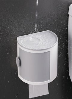 Tissue box Holder Wall Mounted ,Waterproof ,PVC Multifunctional,Paper Towel Box,Tissue Paper Dispenser for Kitchen, Bedroom, Restaurant