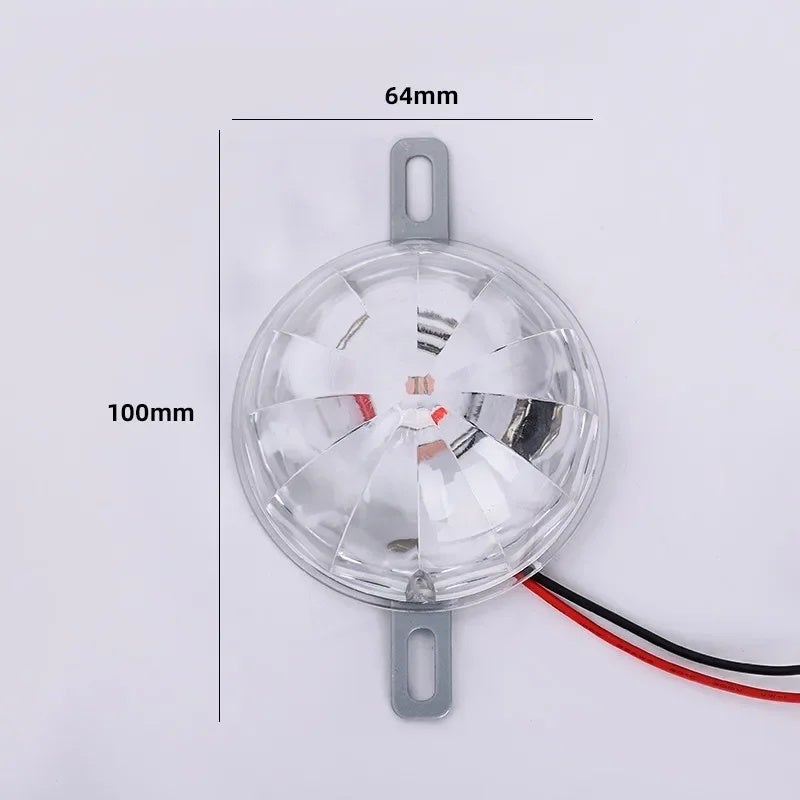 Anti Tailgating Car Chassis Lights Electric Car Motorcycle Car Anti-fog Lights 18 Modes Switching Prevent Rear-end Collision - Image 5