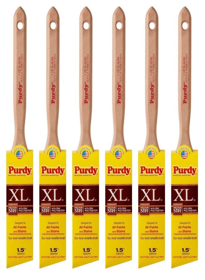 Purdy XL Glide 1-1/2 in. W Angle Nylon Polyester Trim Paint Brush - Image 4