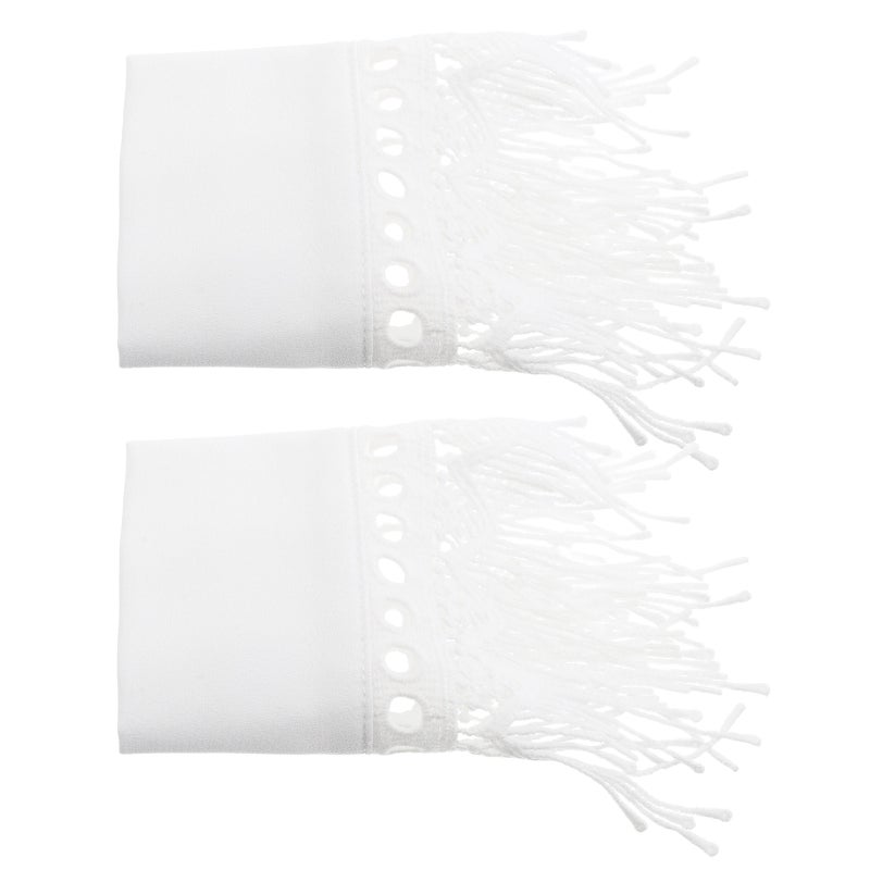 1 Pair False Tassel Decorative False Sleeves For Women Dance Costumes Detachable Sleeves Sweater Blouse Coat - Image 4