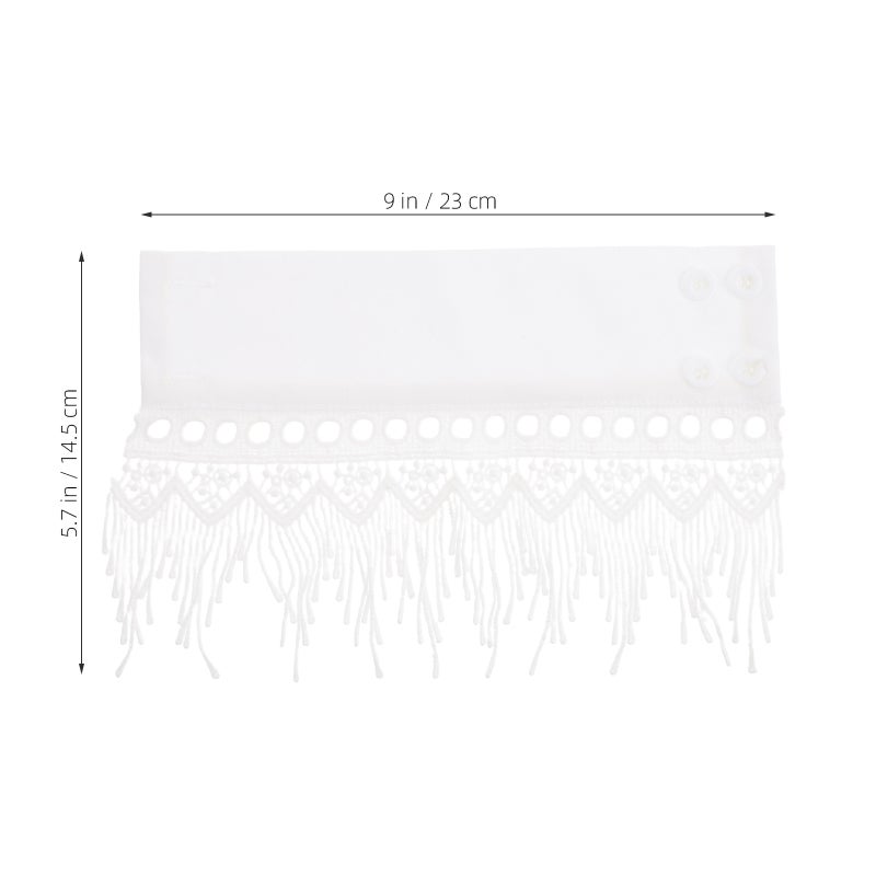 1 Pair False Tassel Decorative False Sleeves For Women Dance Costumes Detachable Sleeves Sweater Blouse Coat - Image 3