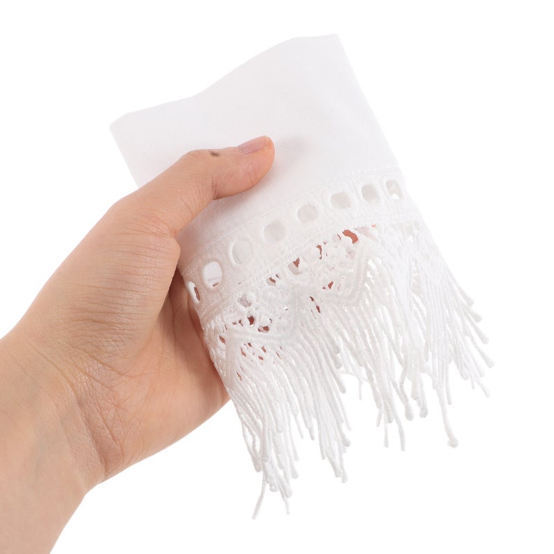 1 Pair False Tassel Decorative False Sleeves For Women Dance Costumes Detachable Sleeves Sweater Blouse Coat - Image 2