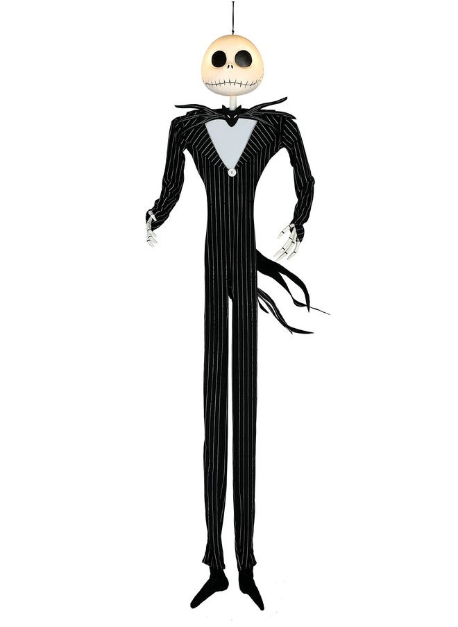 Seasons - Disney The Nightmare Before Christmas Jack Skellington Light Up Full Size Poseable Hanging Character Decoration - Image 1