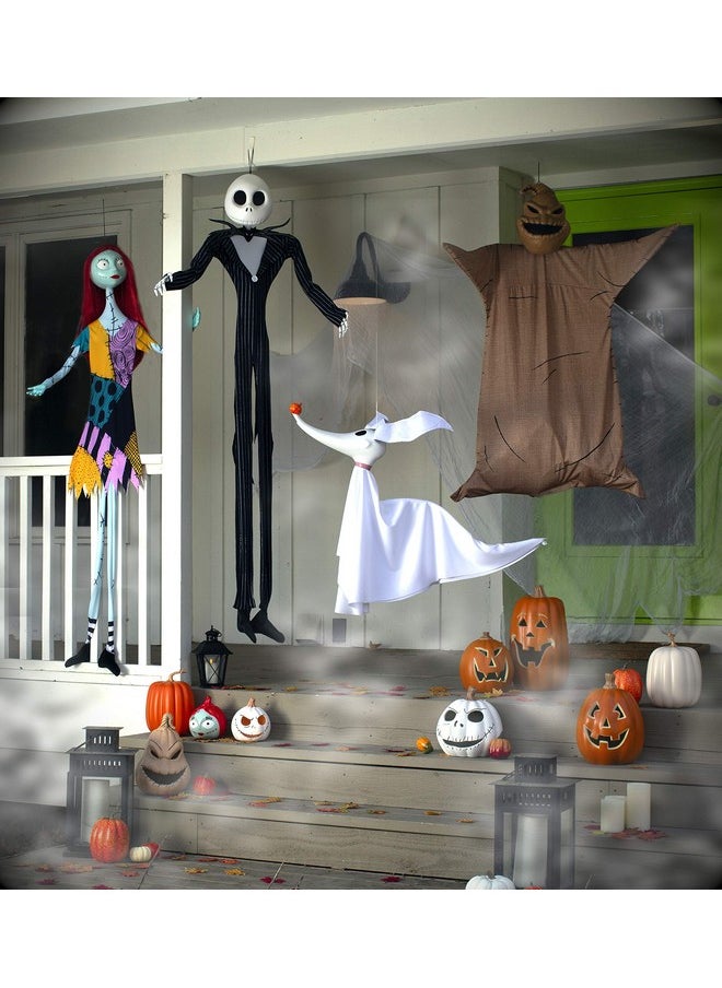 Seasons - Disney The Nightmare Before Christmas Jack Skellington Light Up Full Size Poseable Hanging Character Decoration - Image 1