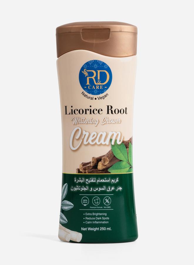 R&D Licorice Root Whitening Shower Cream, 250ml - Image 1