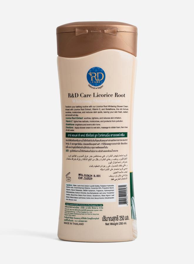 R&D Licorice Root Whitening Shower Cream, 250ml - Image 2