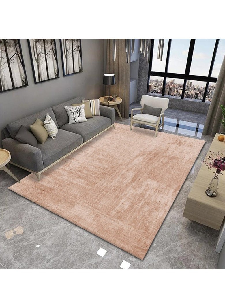 Loquat Squality Soft And Comfortable Orange Series Modern Minimalist Carpet 