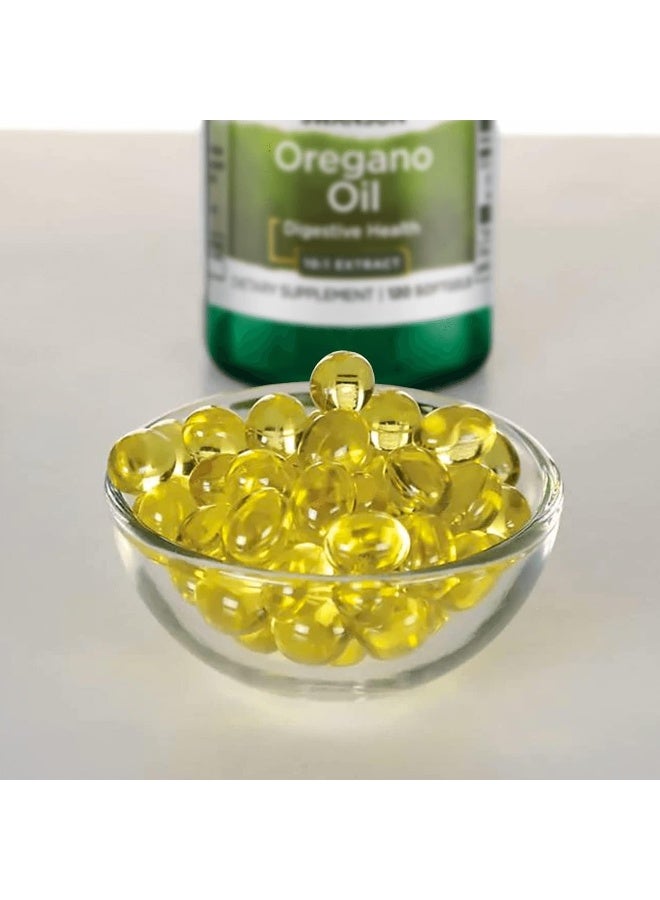 Swanson Oregano Oil 10:1 Ext 150 Mg 120 Softgels - Image 2