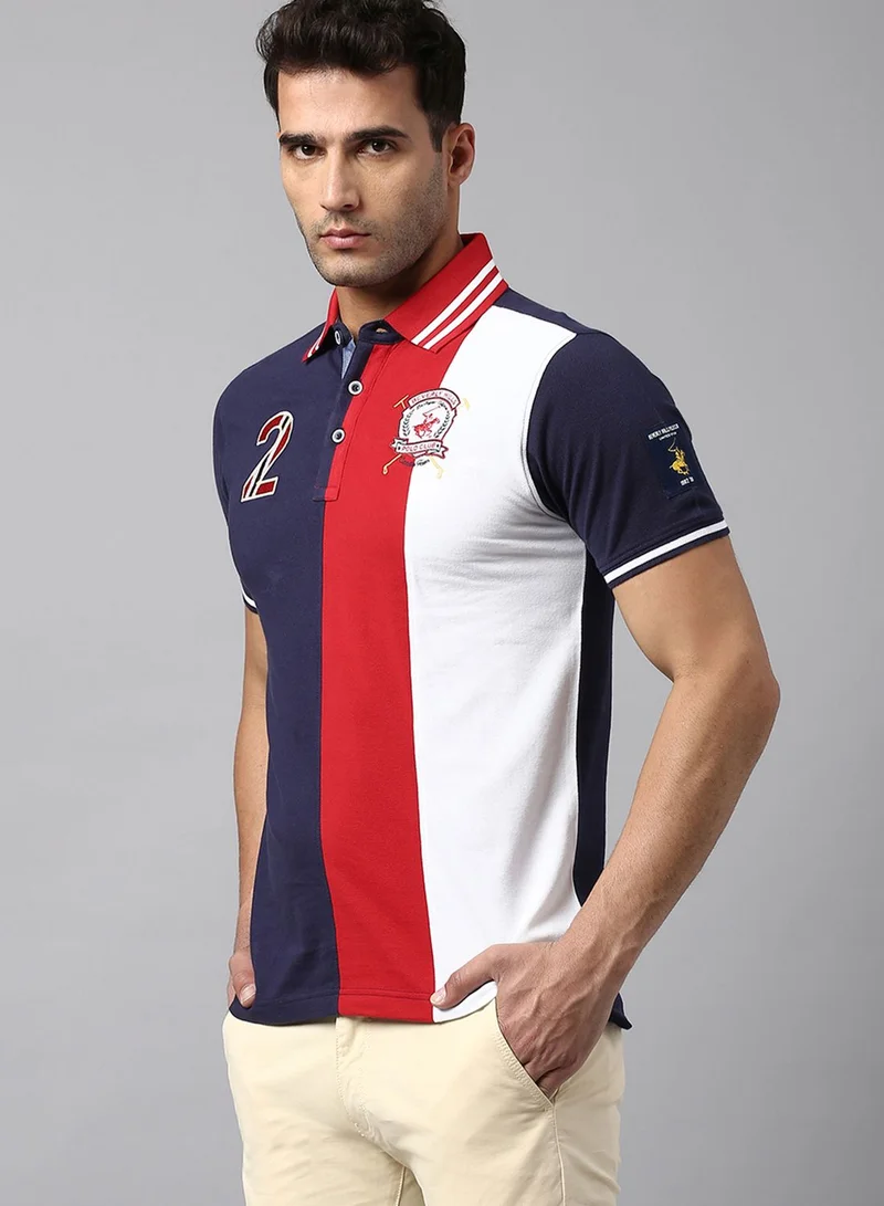 bhpoloclub Color Block Polo T-Shirt