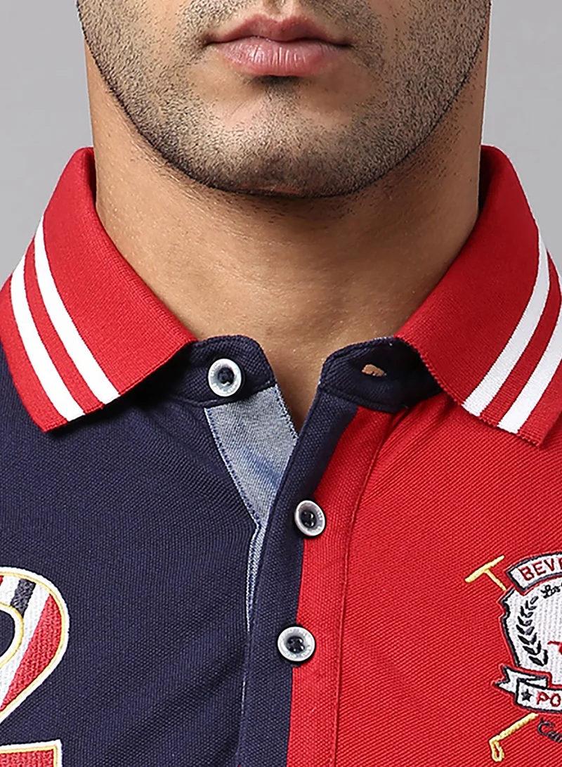 bhpoloclub Color Block Polo T-Shirt