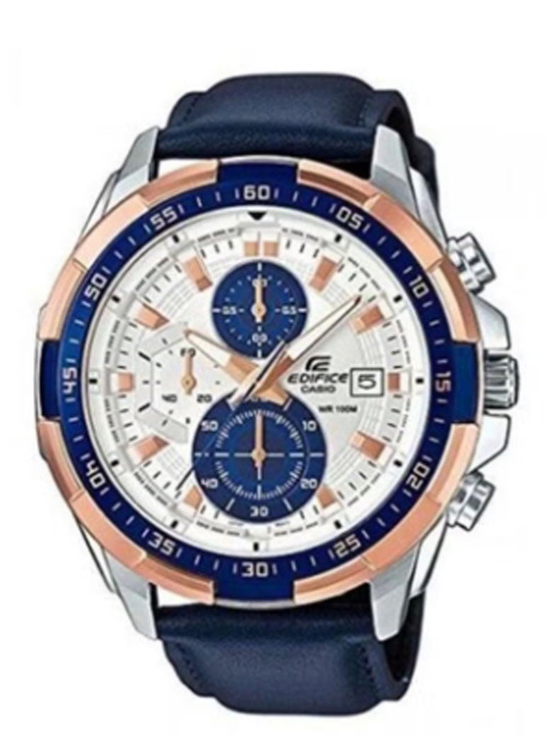 CASIO Water Resistant Chronograph Watch EFR-539L-7C - Image 1