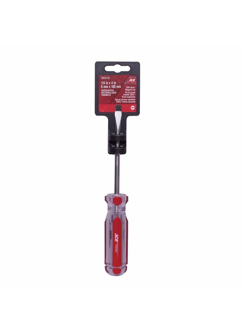 ACE Slotted Taper Screwdriver 06 X 10cm