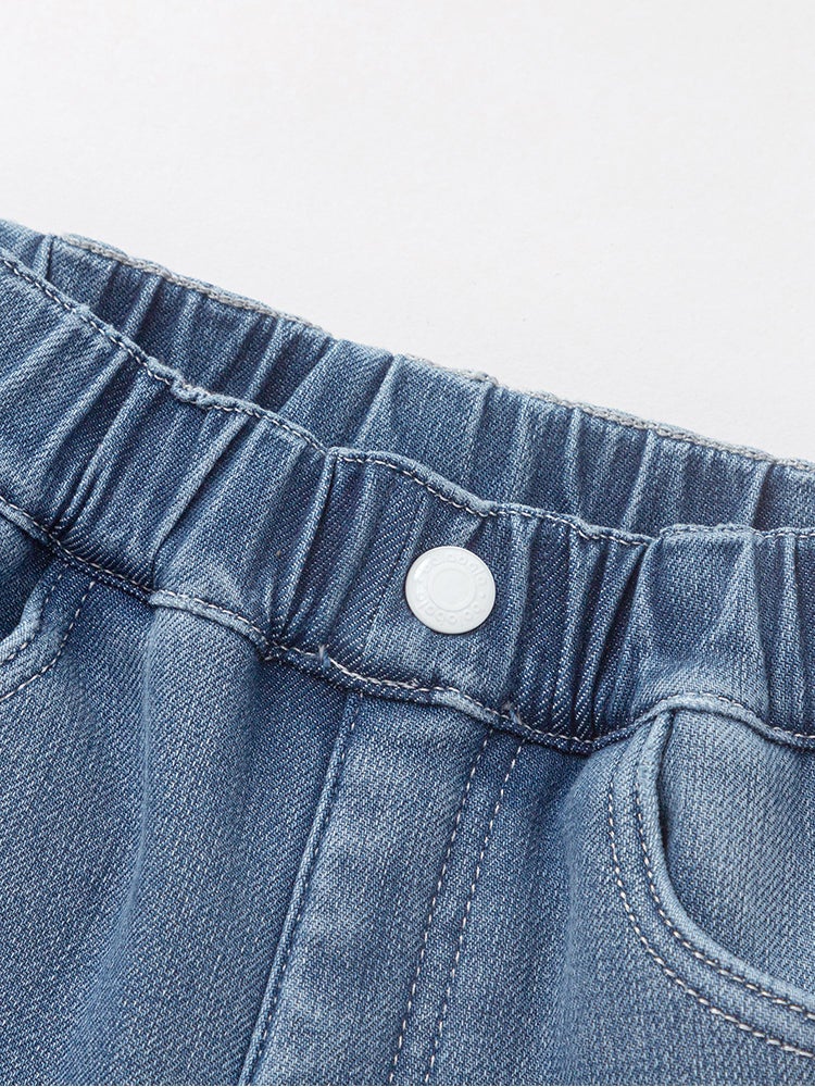 بالابالا بنطلون جينز برقعة صغيرة للبنات - Image 3