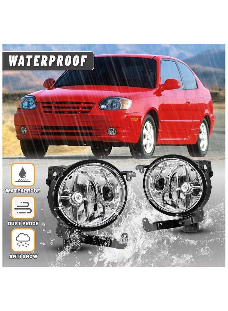 (طقم 2 قطعة) مصابيح ضباب فيرنا – مصابيح هالوجين، مقاومة للماء والغبار، متوافقة مع موديلات 2003-2013 - Image 3