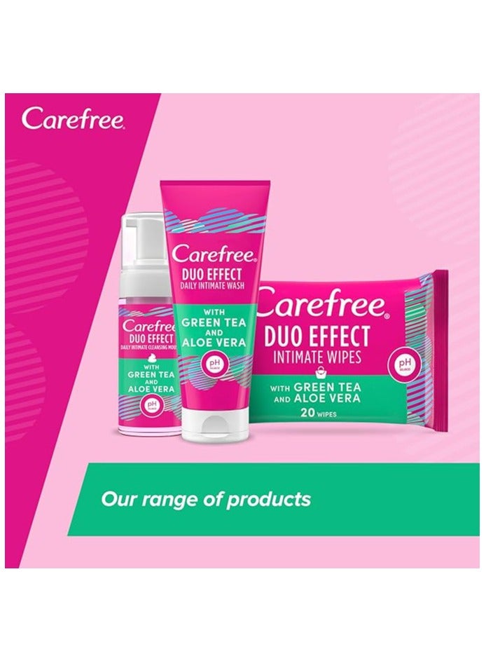 Carefree Daily Intimate Cleansing Mousse Duo Effect With 150ml - Image 3