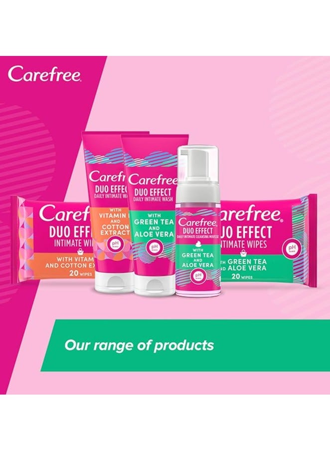 Carefree Daily Intimate Cleansing Mousse Duo Effect With 150ml - Image 4