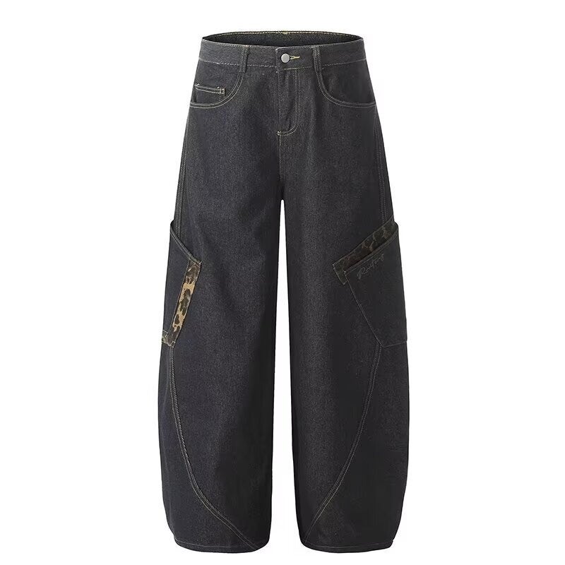 Unisex Casual Daily Denim Jeans - Image 1