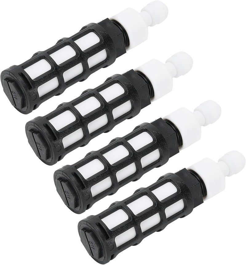 Zunate 4-Pack Self Priming Water Inlet Filter for Humidification Misting System, 12.5cm PP Water Sprayer Filter, & Replace - Image 1
