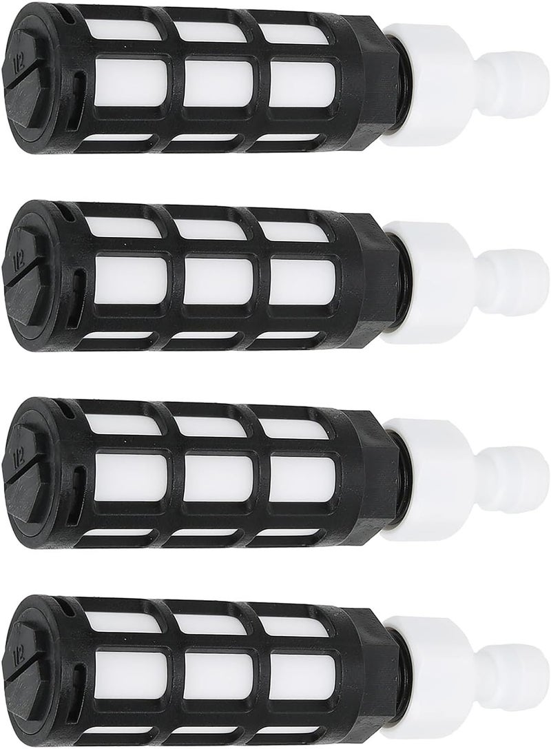 Zunate 4-Pack Self Priming Water Inlet Filter for Humidification Misting System, 12.5cm PP Water Sprayer Filter, & Replace - Image 2