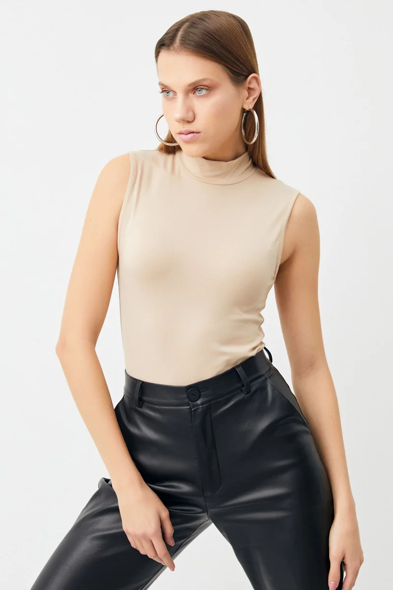 Bipantolon BIPANTOLON Women's 4-Pack Half Turtleneck Bodysuits