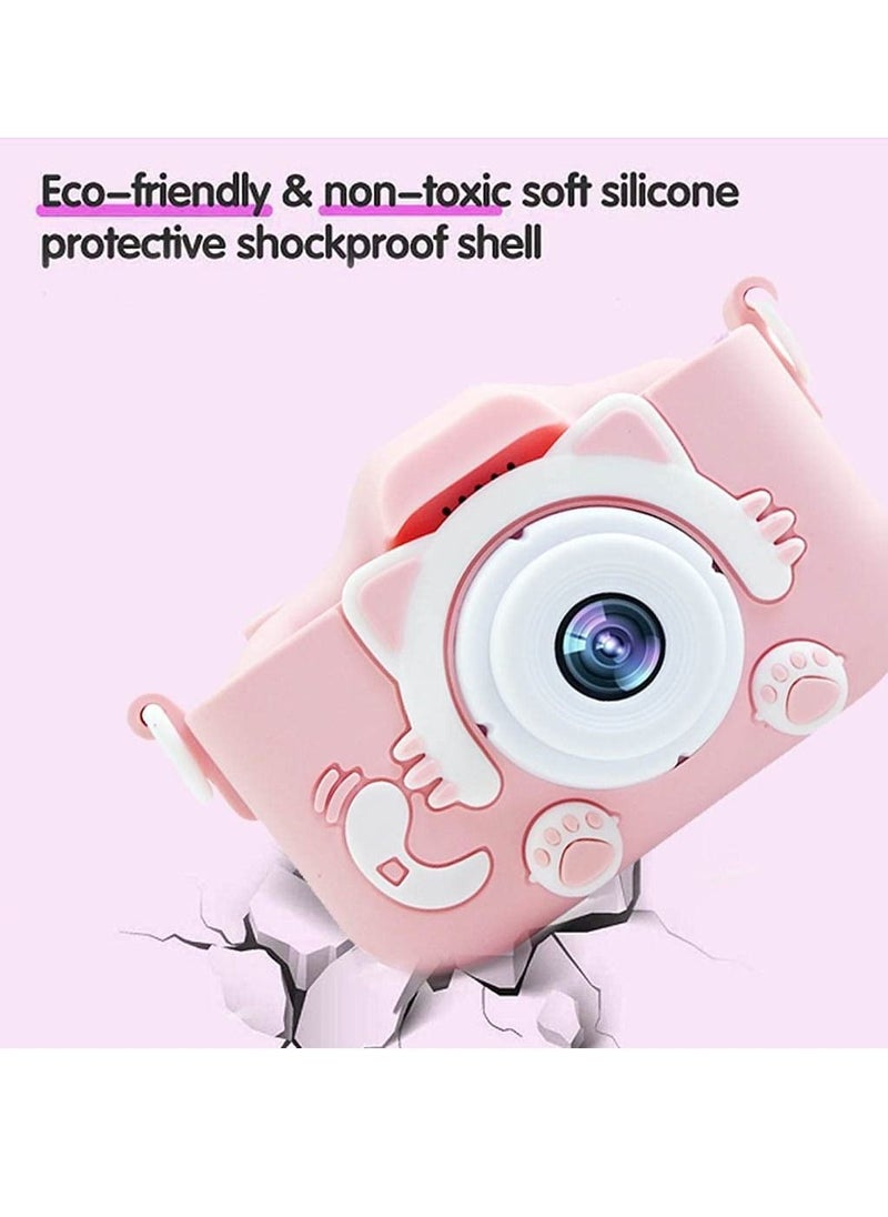 Generic Kids Toy Digital Camera, 2021 Upgrade 1080P Dual Camera 2.0 Inches Screen 20MP HD Video Camcorder with [ 32 GB Memory Card ] Gifts for Child Boys Girls, Best Birthday Gift Games Toy  - Image 4