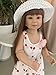 Pinky 34inch87cm Reborn Toddler DollsHuge Baby Full Body Hard Vinyl Girl Realistic Anatomically Correct Long Hair Age 3 Dress Model Collectible Great Qualtity - Image 2