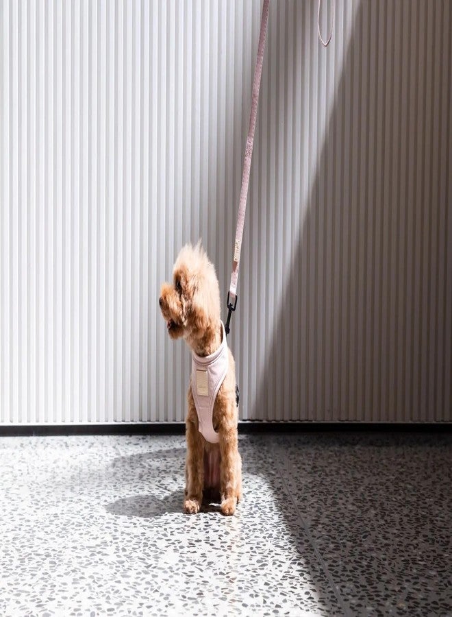 FuzzYard Life Cotton Adjustable Dog Harness, Solid Colors (Soft Blush, Extra Large) - Image 2